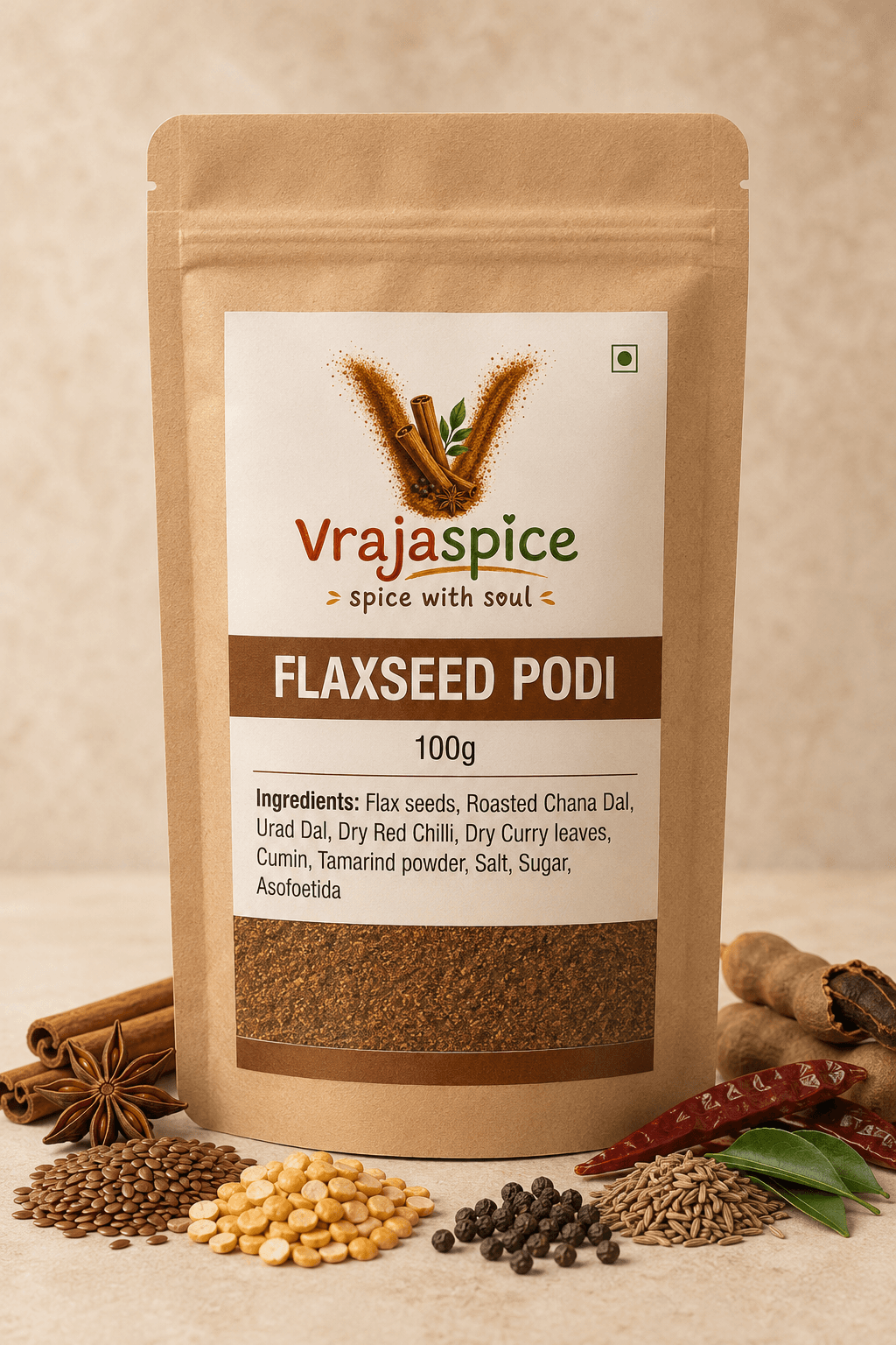 Flaxseed Podi