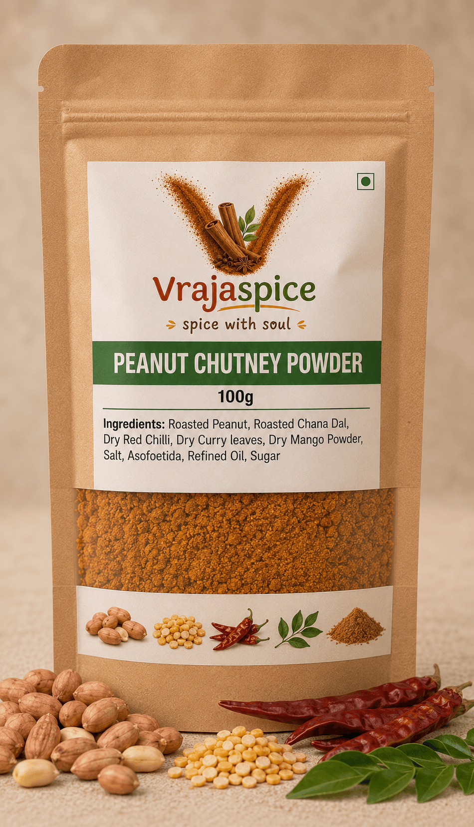 Peanut Chutney Powder