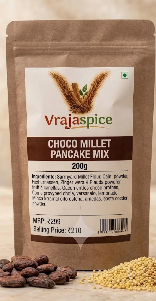 Choco Millet Pancake Mix - no onion no garlic product