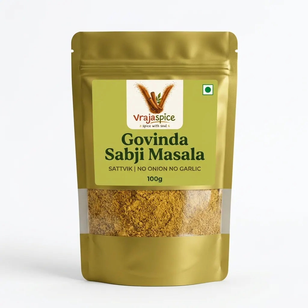 Govinda Sabji Masala - no onion no garlic product