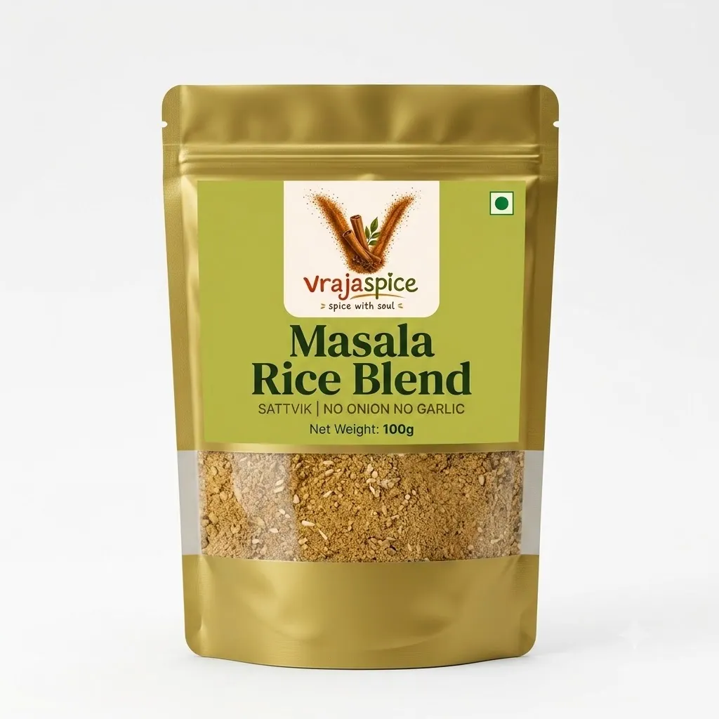 Masala Rice Blend - no onion no garlic product by Vrajaspice