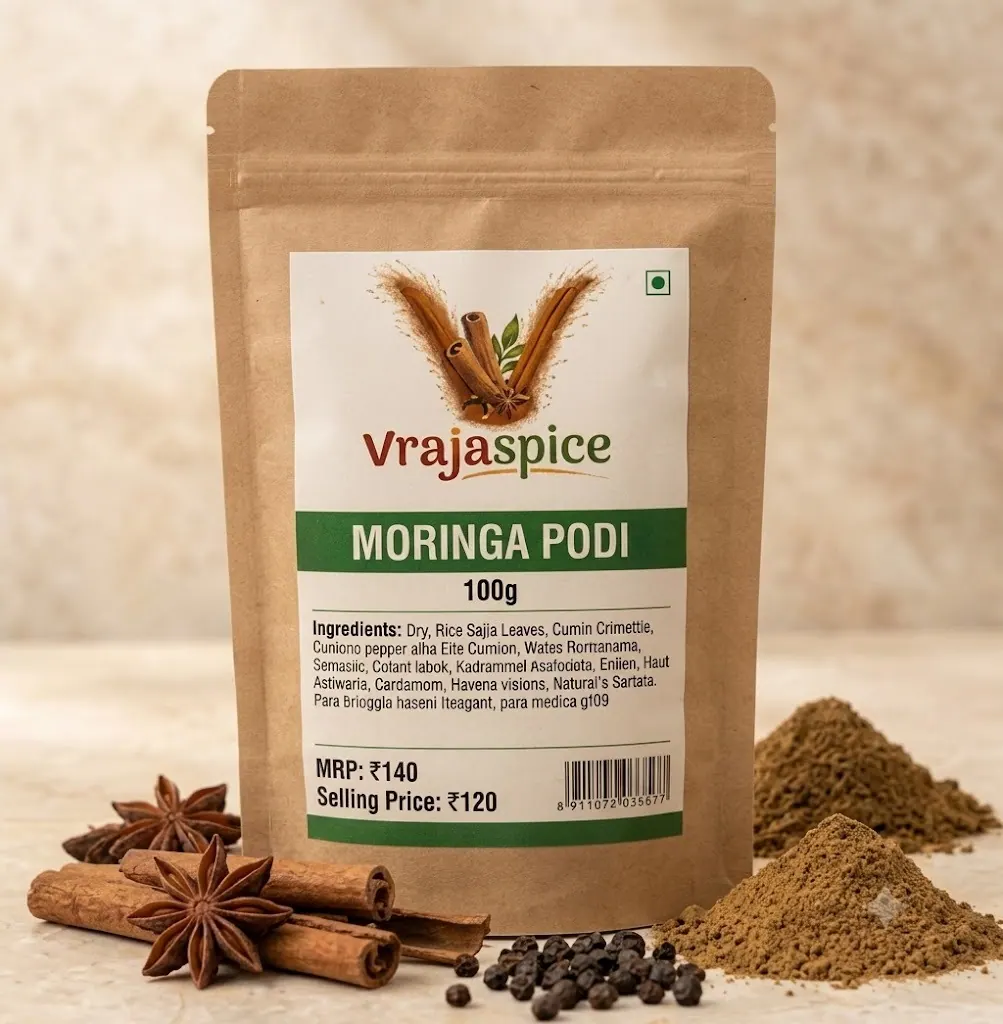 Moringa Podi - no onion no garlic product by Vrajaspice
