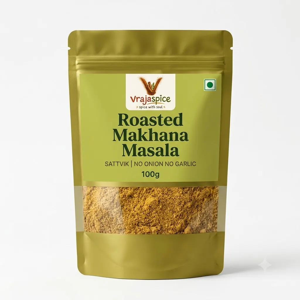Roasted Makhana Masala - no onion no garlic product