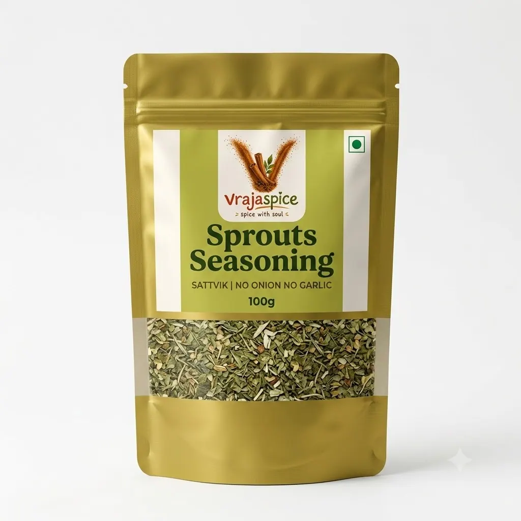 Sprouts Seasoning - no onion no garlic product by Vrajaspice